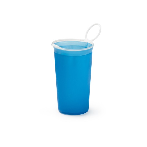 vaso plegable, vaso silicona, vaso flexible, vaso trailrunning